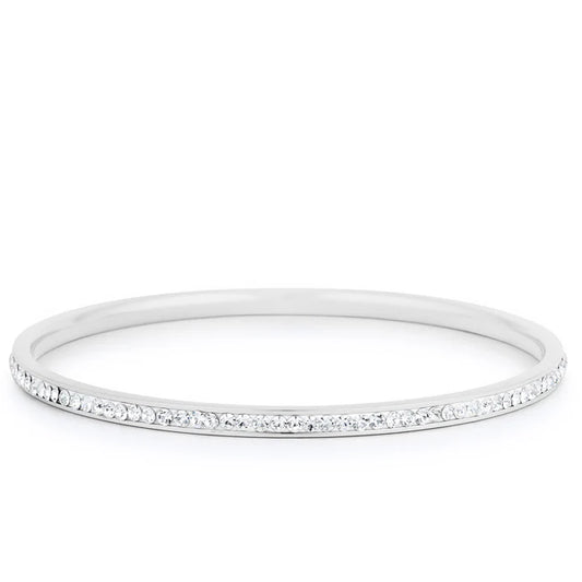 Amour Line Pavé Bangle