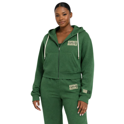 Adorned in Righteousness™ Signature Ladies Fleece Set - Hunter