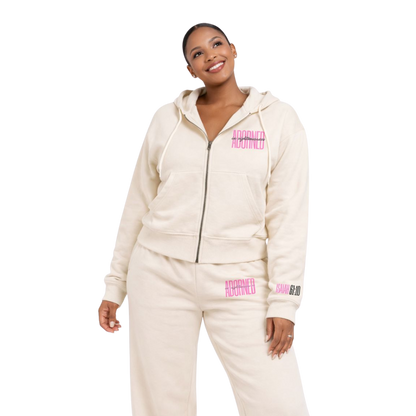 Adorned in Righteousness™ Signature Ladies Fleece Set - Cream