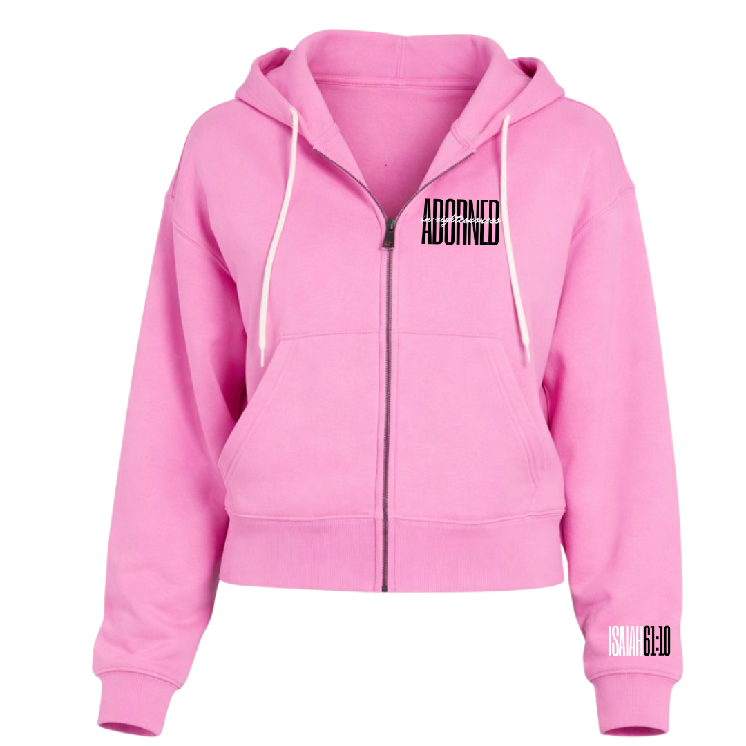 Adorned in Righteousness™ Signature Ladies Fleece Set - Pink