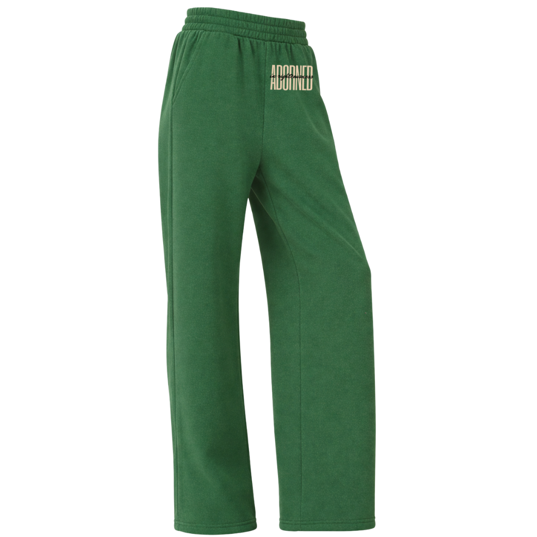 Adorned in Righteousness™ Signature Ladies Fleece Set - Hunter