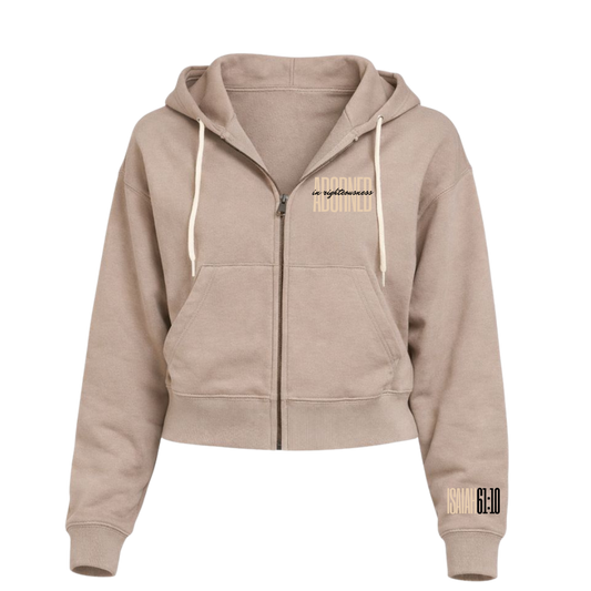 Adorned in Righteousness™ Signature Ladies Fleece Set - Mocha