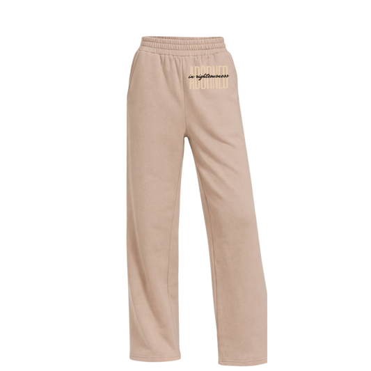 Adorned in Righteousness™ Signature Ladies Fleece Set - Mocha