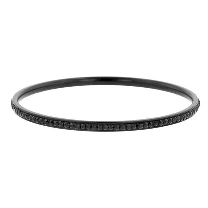 Noir Éternel Pavé Bangle